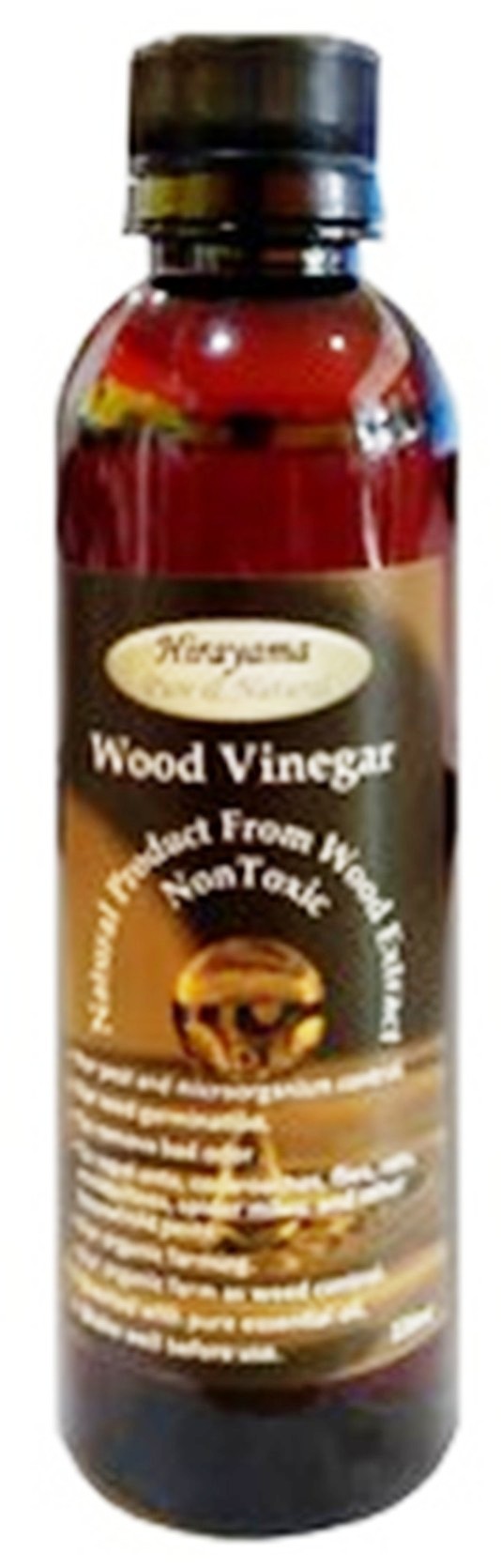 Hirayama Wood Vinegar (concentrated) 220ml for Organic Farming and Home